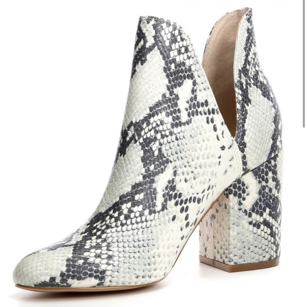 Steve Madden Snakeskin Patterned Women's Booties Size 8.5